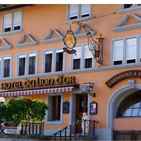 Hotel Lion D'Or Romont 외부 사진