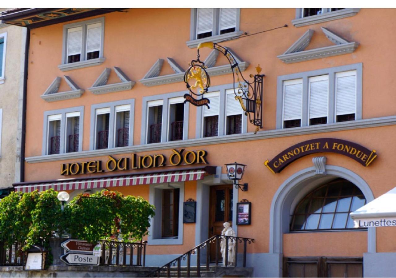 Hotel Lion D'Or Romont 외부 사진